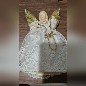 Vintage Lace Angel Tree Topper TLC